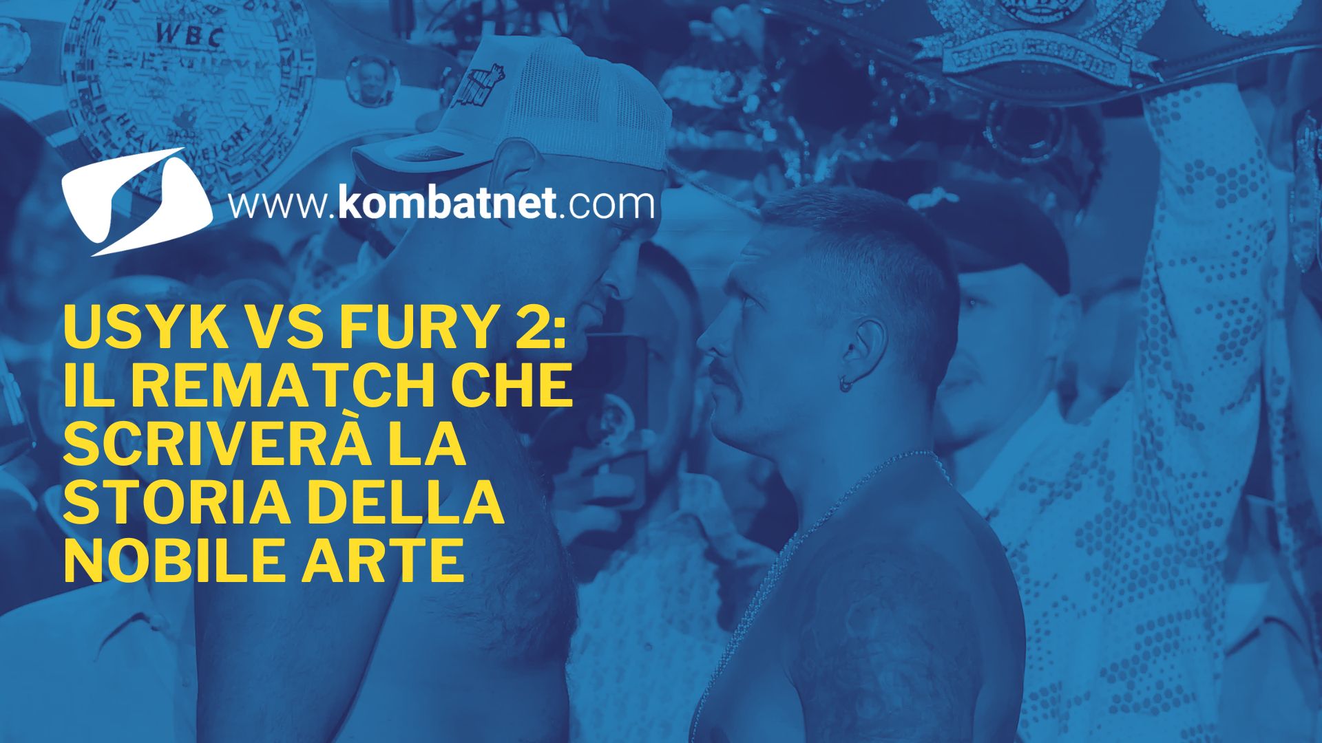 Usyk vs Fury 2: il rematch (con AI) che scriverà la storia della Nobile Arte
