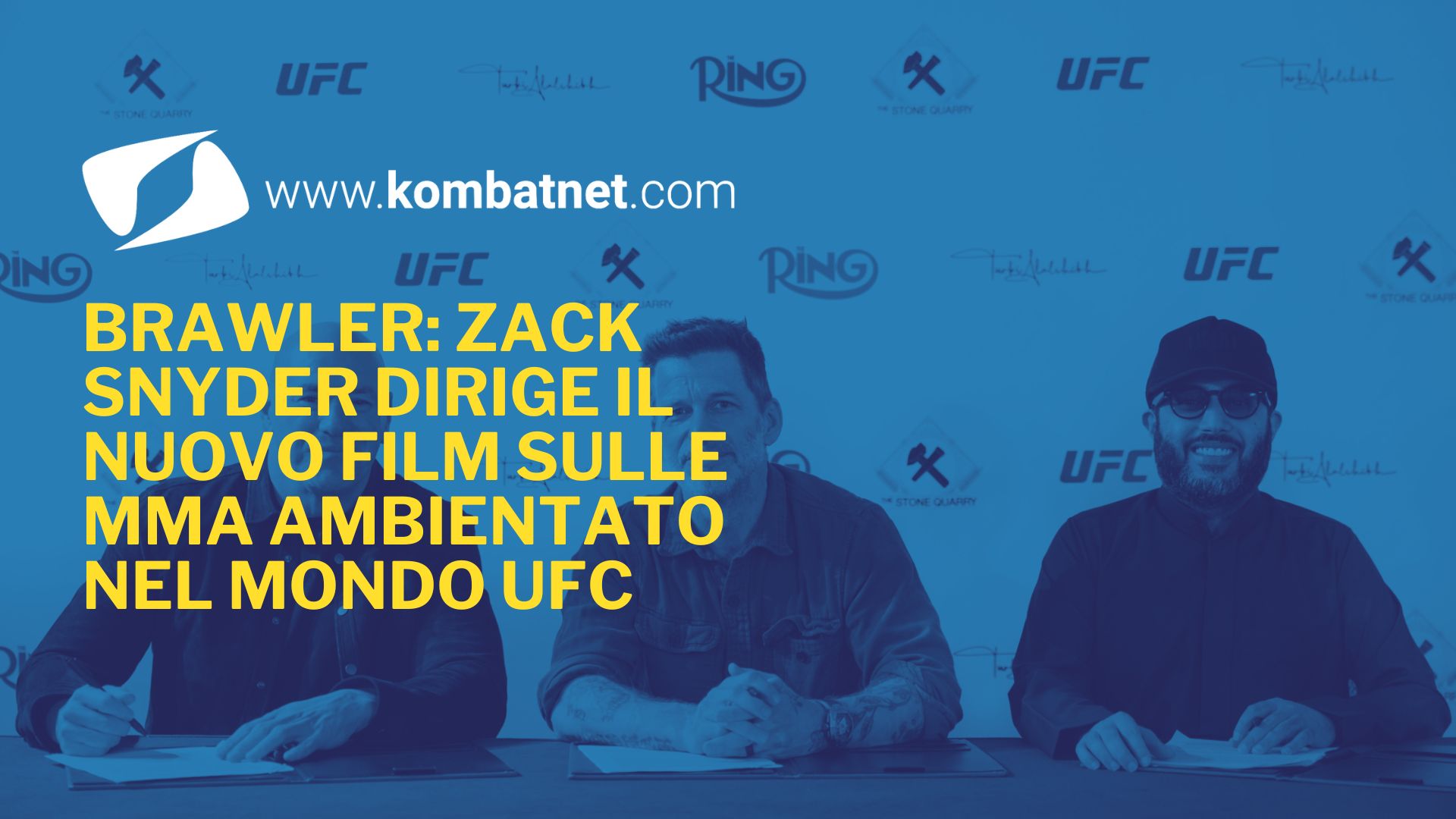 Brawler: Zack Snyder dirige il nuovo film sulle MMA ambientato nel mondo UFC