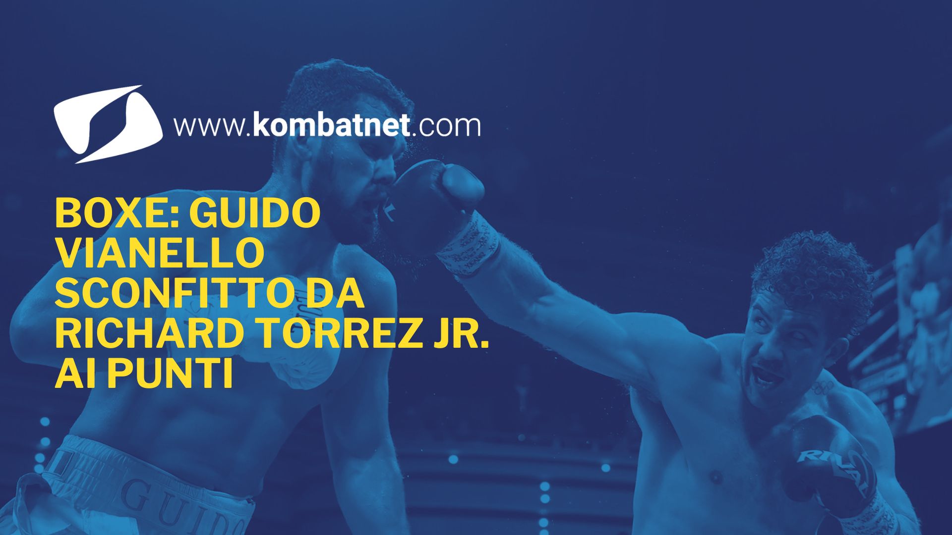 Boxe: Guido Vianello sconfitto da Richard Torrez Jr. ai punti
