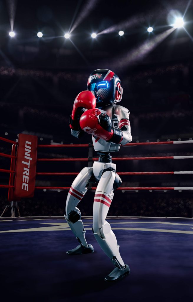 Unitree G1 è il primo robot umanoide pugile a partecipare ad un torneo di boxe - Kombatnet