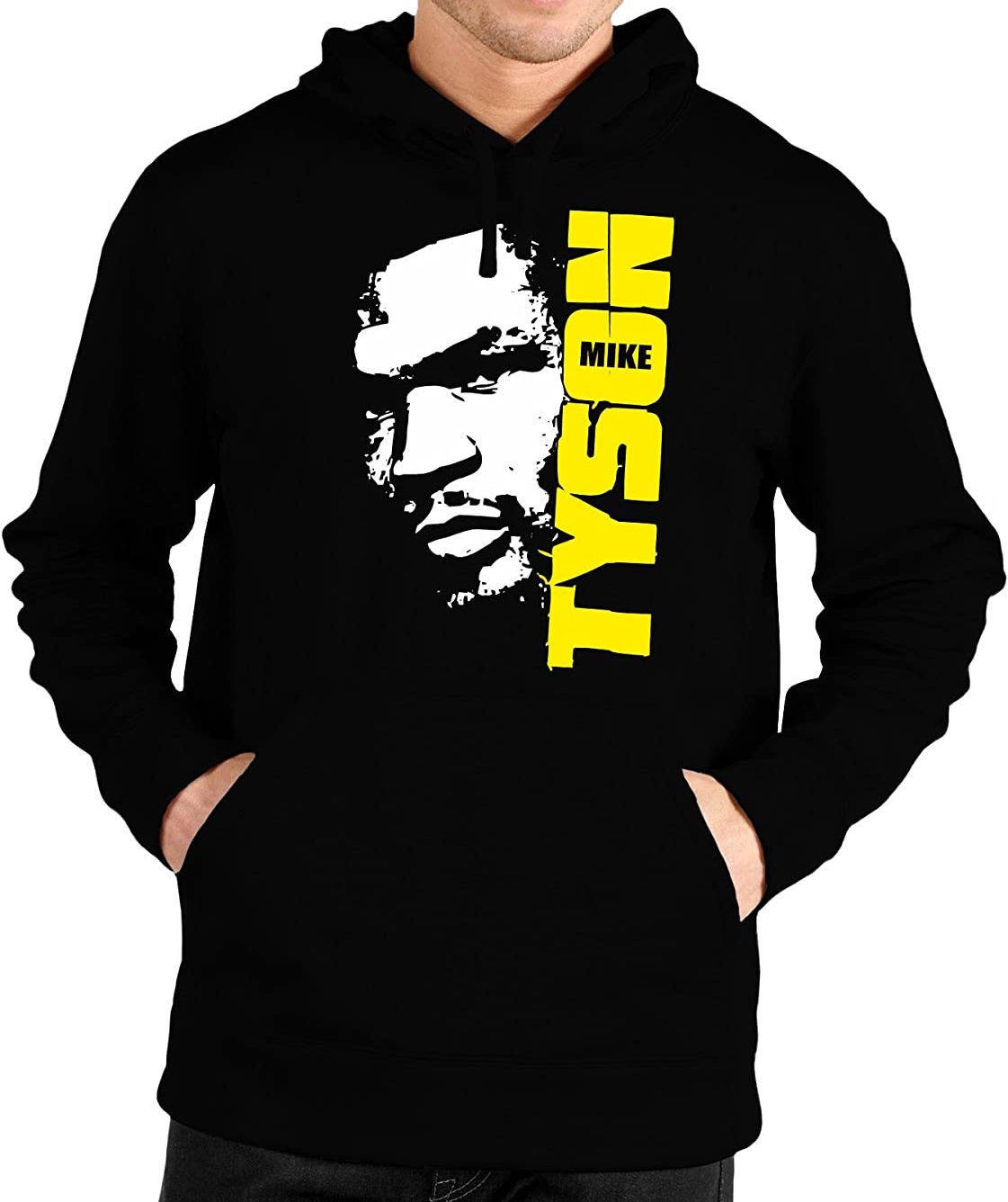 Acquista ora su Amazon la felpa con cappuccio in cotone di Mike Tyson - Kombatnet