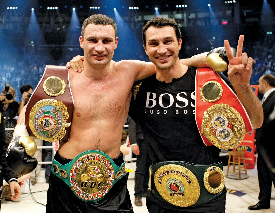 I fratelli Vitali e Wladimir Klitschko