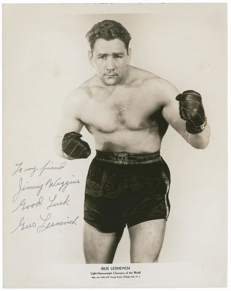 Gus Lesnevich nel 1941 - Kombatnet